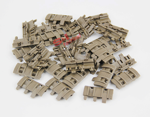 32Pcs Rubber Handguard XTM Enhanced 1913 Picatinny Rail Covers